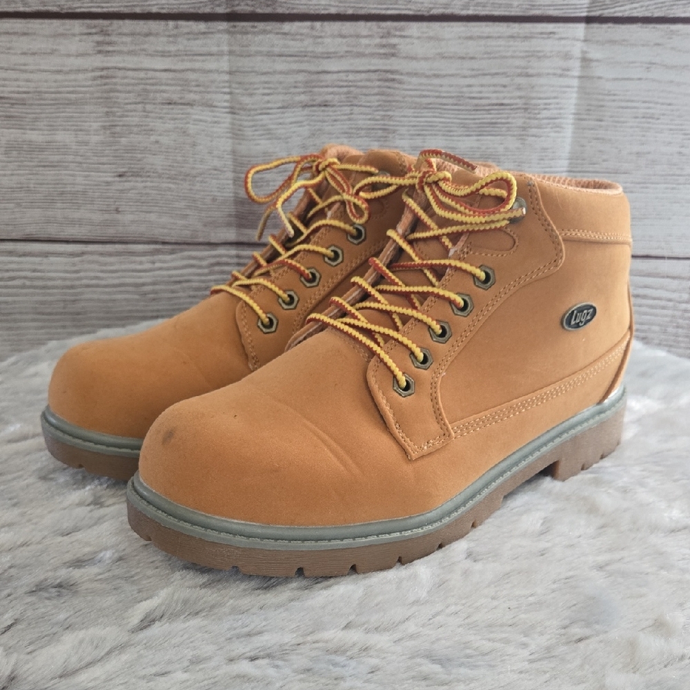 LUGZ Tan Boots, Mens Size 8.5, Great Condition